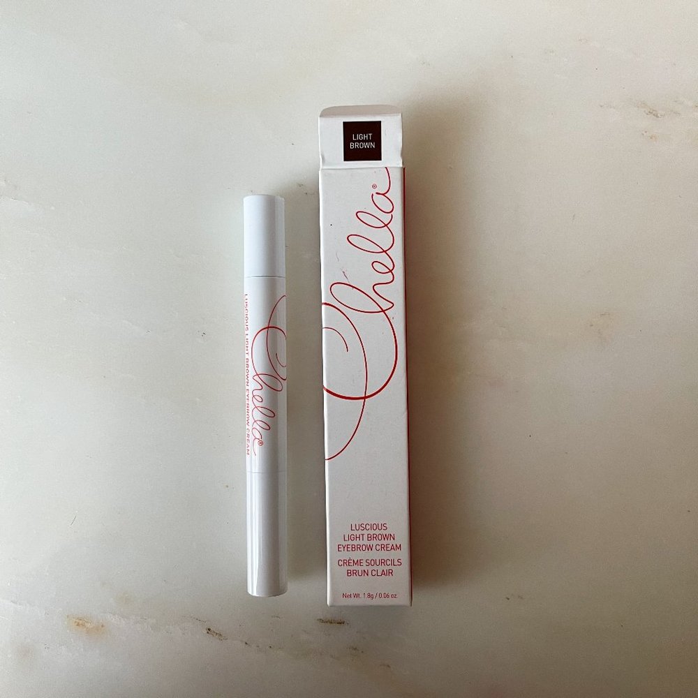 Chella Luscious Light Brown Eyebrow Cream
